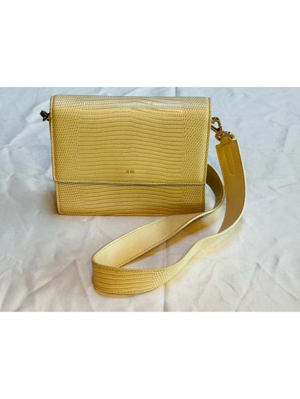 JW PEI Lizard Embossed Shoulder Bag
